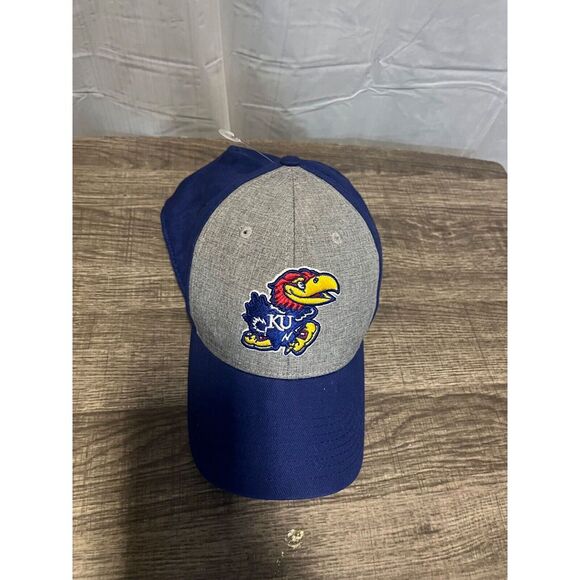 kansas university jayhawks long sleeve medium shirt and ball cap - Picture 2 of 9